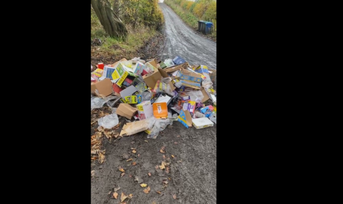 A Scottish buffalo farmer has been targeted by fly-tippers for the second consecutive week. If he identifies the culprit he will “turn up with a lorry load of buffalo dung and put it in your shop”.