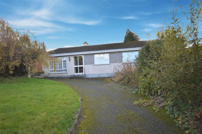 €130,000 for 4/5-bedroom bungalow on a c. 0.25-acre elevated in Askamore, Gorey, Co. Wexford