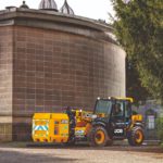 JCB has launched its first-ever electric Loadall model, the 525-60E.