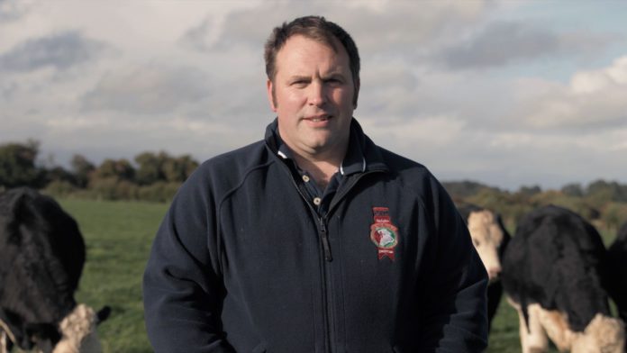 Richard Milligan, who farms in partnership with his father Henry near Robertstown in county Kildare,