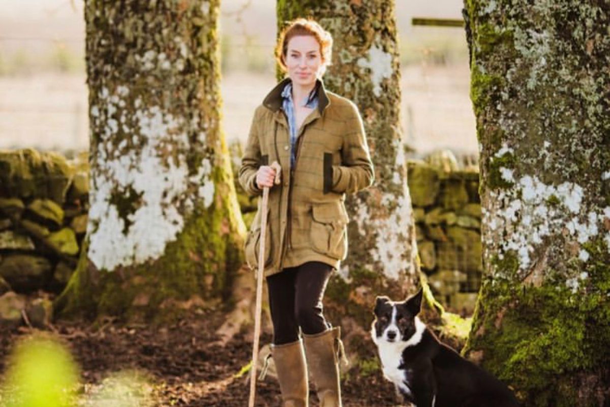 Emma Gray, sheep dog, sheep dog trainer, farm girls, UK farming news