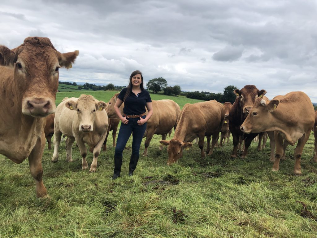 Women in ag: Limousin and Hereford breeder, Annie Brady, Cavan, graduated from DkIT/ Ballyhaise Agricultural College and is an FRS employee.