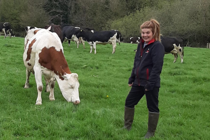 Farm girl, Susan Langrell, from Wicklow works in childcare and is a part-time dairy farmer