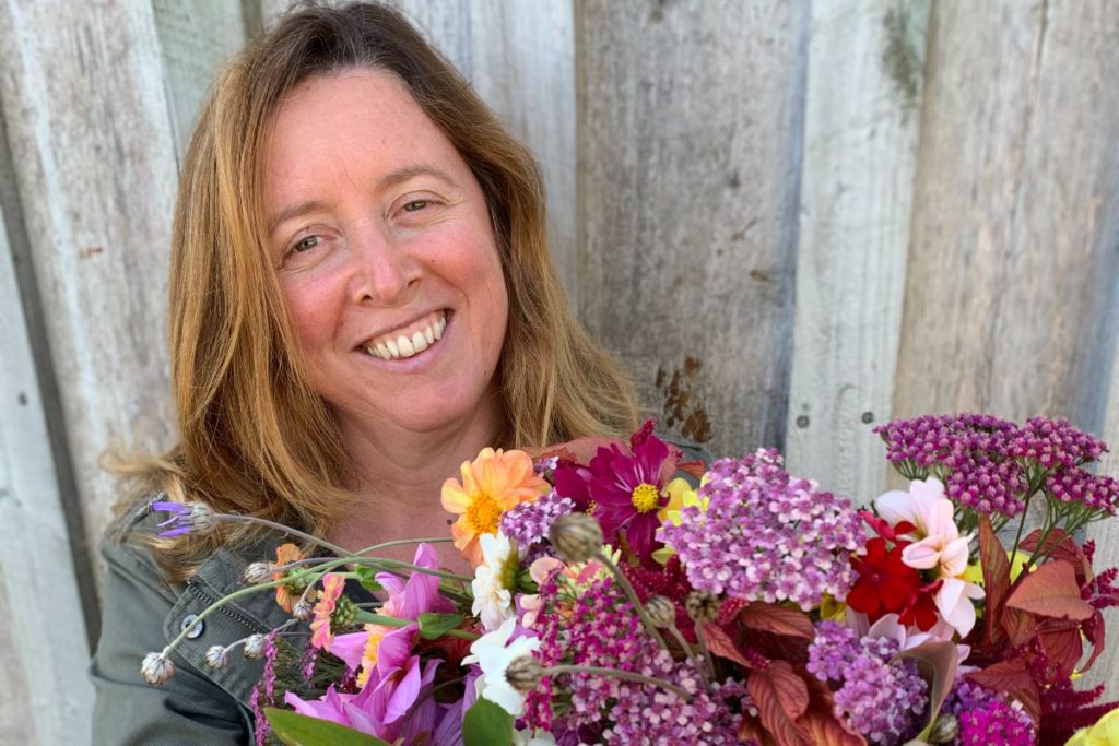 Tara Hill Flowers, owned by Aine Kinsella: All flowers are 100% grown on the slopes of Tara Hill using three ingredients - seed, the seasons and soil.