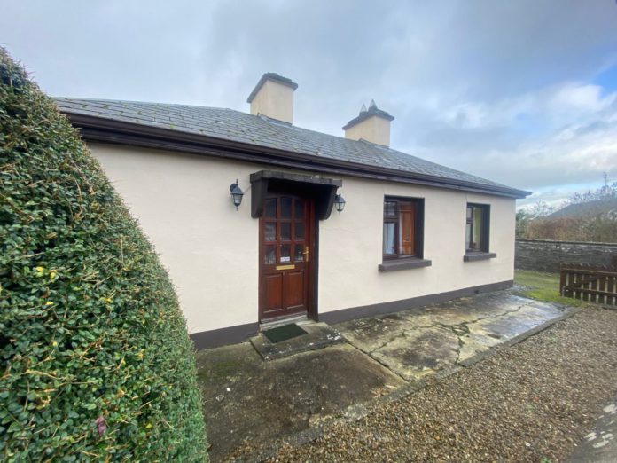Front entrance of Property for sale Colm Farrell of Farrell Auctioneers: Gort, Co Galway.