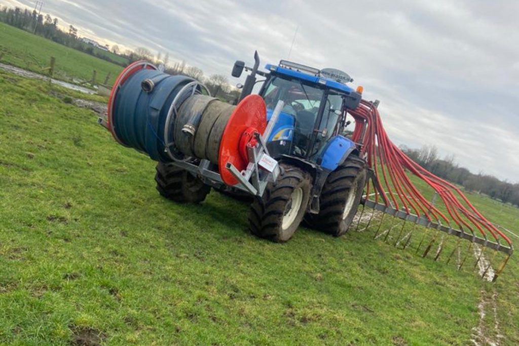 Ultan Duffy (36) from Ballinahown, Athlone, began agricultural contracting nine years ago when he saw an opening for baling services.