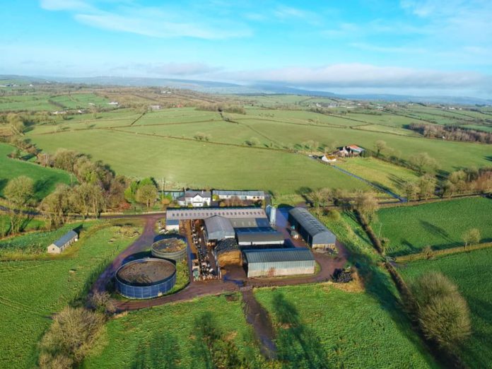 Property for sale: 160-acre dairy farm with a dwelling and cottage Omagh, Co Tyrone, Northern Ireland.