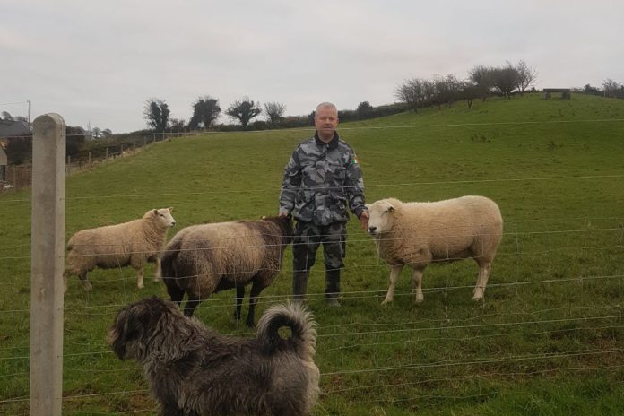 Marcus McKenna, County Cork, is a sheep farmer, who previously worked for the army and is now a HGV mechanic with the Navy.