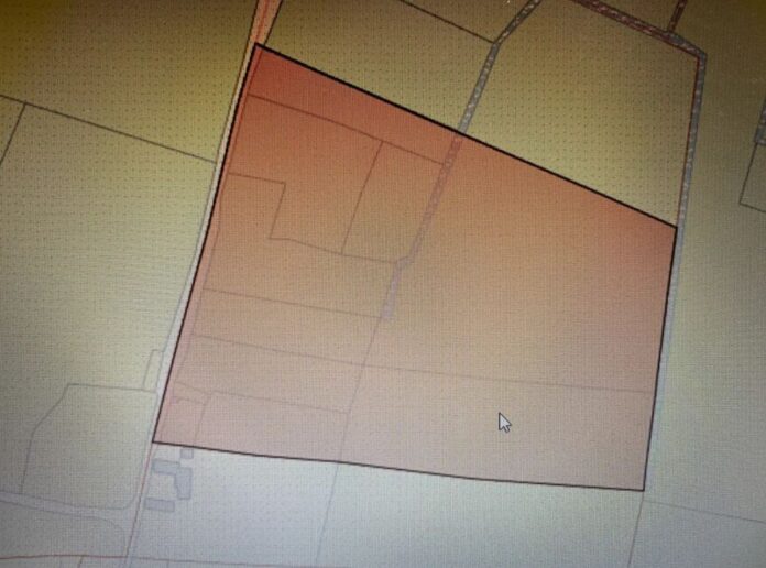 A property firm is seeking €20,000 for a piece of agricultural land (a site for sale extending to 7.4-acres, in Moycullen, Co Galway, Ireland