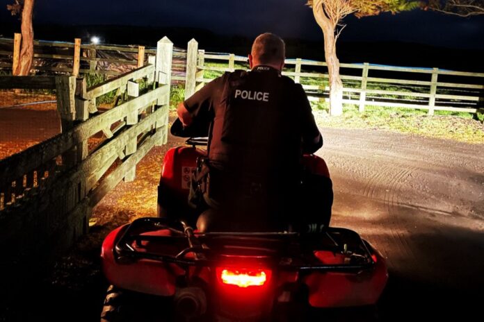 A passer-by contacted police after discovering a male beside a running quad on a country road outside Ballycastle, in Co. Antrim last week.  