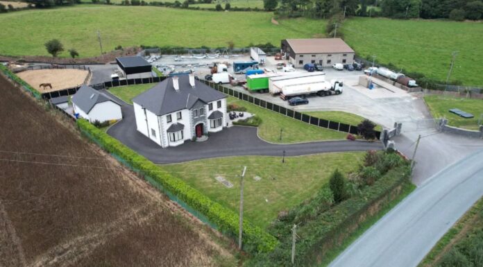 Property for sale - home & commercial unit on 2acres sky view