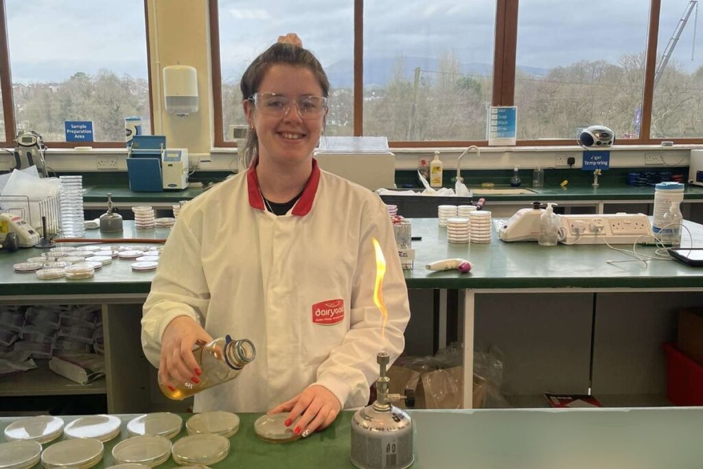 Lisa Millerick on dairy farming roots, studying ag science at SETU Waterford and working as a microbiology lab technician at Dairygold.