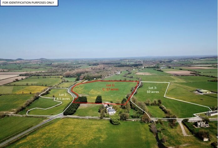 Ag - Farms for sale in Ireland - Jordan Auctioneers, has launched circa 31.5-acres (12.74ha) of “top quality” land in County Laois.